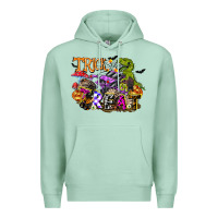 Seafoam trick rawr treat Premium Hoodie - FaDigitalArtStudio