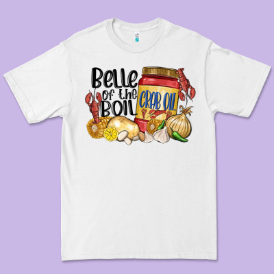 Belle Of The Boil Crab Oil Premium Tee Designed By Maliassmallbusiness