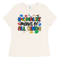 Bone normalize minds of all kinds Ladies Tee - MaliasSmallBusiness