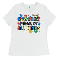 Normalize Minds Of All Kinds Ladies Tee | Teevron