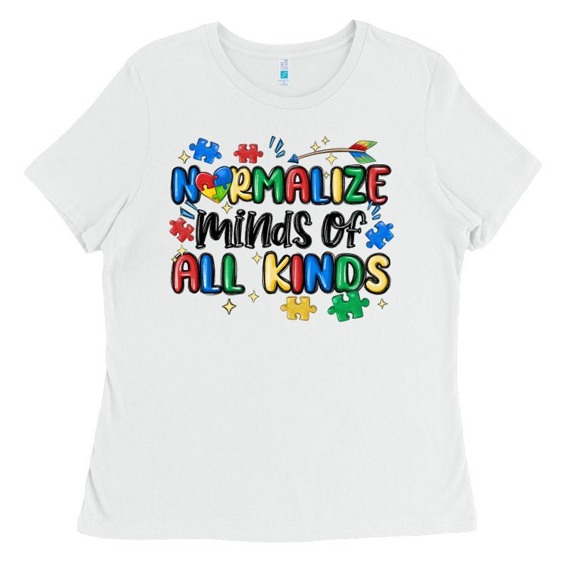 Normalize Minds Of All Kinds Ladies Tee by MaliasSmallBusiness | Teevron