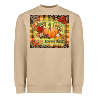 Mushroom Just a girl who loves Fall Heavyweight Sweatshirt - NancyCooperArtShop