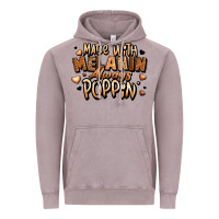 Vintage Zinc made with melanin always poppin' Vintage Hoodie - LillyAllenDesigns