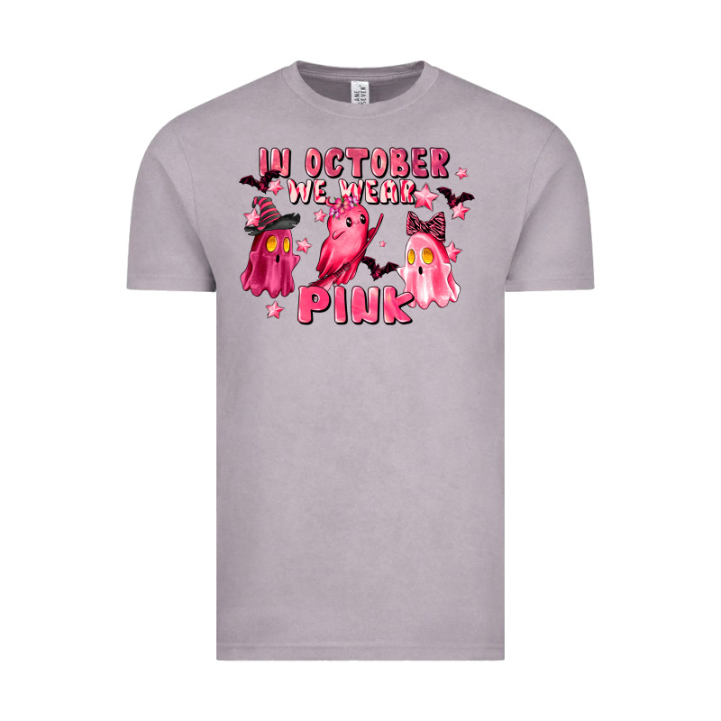 In October We Wear Pink Vintage Tee by LillyAllenDesigns | Teevron