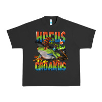 Pigment Black Hocus Croakus Halloween Frog Urban Heavy Tee - LillyAllenDesigns