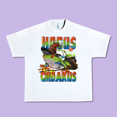 Hocus Croakus Halloween Frog Urban Heavy Tee Designed By Lillyallendesigns