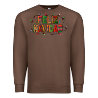 Chestnut Feliz Navidad Premium Sweatshirt - BundleAndBundleShop