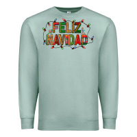 Seafoam Feliz Navidad Premium Sweatshirt - BundleAndBundleShop
