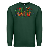 Sports Green Feliz Navidad Premium Sweatshirt - BundleAndBundleShop