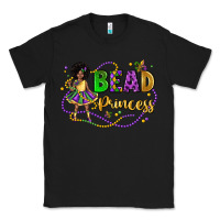Black bead princess mardi gras Classic Tee - LillyAllenDesigns