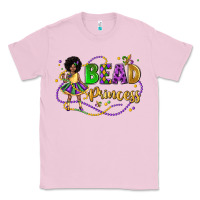 Bubblegum Pink bead princess mardi gras Classic Tee - LillyAllenDesigns