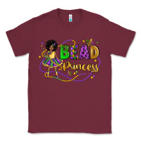 Burgundy bead princess mardi gras Classic Tee - LillyAllenDesigns