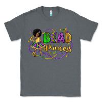 Charcoal Heather bead princess mardi gras Classic Tee - LillyAllenDesigns