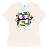 Autism Teacher Pencil Ladies Tee | Teevron