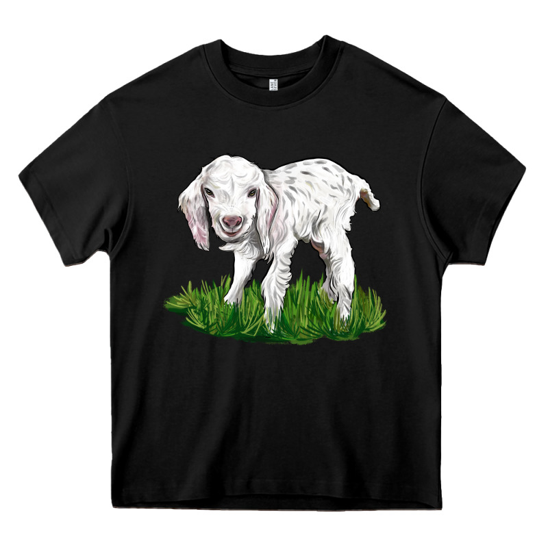 Baby Angora Goat Heavy Core Tee by LillyAllenDesigns | Teevron