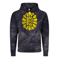 Cloud Black yellow  gemstone jewelny Vintage Hoodie - RanaPortraitStore
