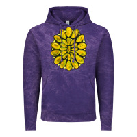 Cloud Purple yellow  gemstone jewelny Vintage Hoodie - RanaPortraitStore