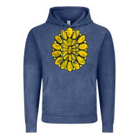 Vintage Denim yellow  gemstone jewelny Vintage Hoodie - RanaPortraitStore