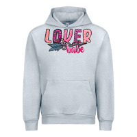 Heather Grey Lover Babe Urban Hoodie - SublimationCraftShop