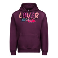 Mauve Wine Lover Babe Urban Hoodie - SublimationCraftShop