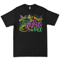 Black mardi saurus rex mardi gras Premium Tee - MaliasSmallBusiness