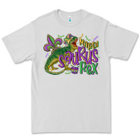 Dove Grey mardi saurus rex mardi gras Premium Tee - MaliasSmallBusiness