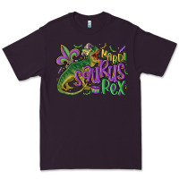 Plum mardi saurus rex mardi gras Premium Tee - MaliasSmallBusiness