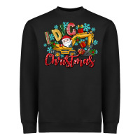Black i dig christmas Heavyweight Sweatshirt - texasbilliewilder
