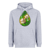 Heather Grey st.patrick's teardrop earrings Heavyweight Hoodie - FaDigitalArtStudio