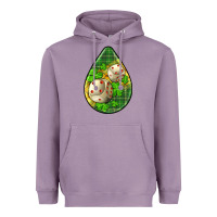 Lavender st.patrick's teardrop earrings Heavyweight Hoodie - FaDigitalArtStudio