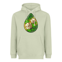 Matcha st.patrick's teardrop earrings Heavyweight Hoodie - FaDigitalArtStudio
