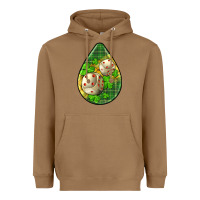 Toasted Coconut st.patrick's teardrop earrings Heavyweight Hoodie - FaDigitalArtStudio