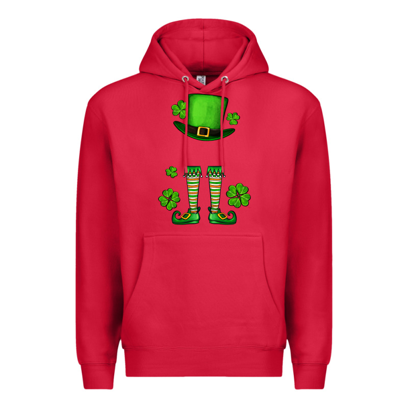 Custom Name St. Patrick's Leprechaun Premium Hoodie by OliviaCreatesArt | Teevron