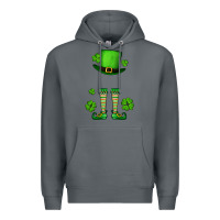 Rock Custom name St. Patrick's leprechaun Premium Hoodie - OliviaCreatesArt