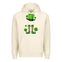 Tofu Custom name St. Patrick's leprechaun Premium Hoodie - OliviaCreatesArt