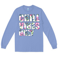 Colony Blue Chill Vibes Only Long Sleeve Tee - Bettercallsaul