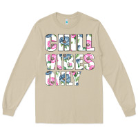 Mushroom Chill Vibes Only Long Sleeve Tee - Bettercallsaul