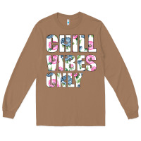 Toasted Coconut Chill Vibes Only Long Sleeve Tee - Bettercallsaul