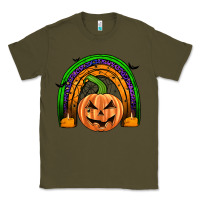 Army Green halloween rainbow Classic Tee - JahusDesignShop