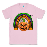 Bubblegum Pink halloween rainbow Classic Tee - JahusDesignShop