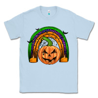 Dusty Blue halloween rainbow Classic Tee - JahusDesignShop
