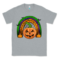 Heather Grey halloween rainbow Classic Tee - JahusDesignShop