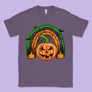 Halloween Rainbow Classic Tee Designed By Jahusdesignshop