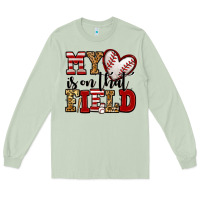 Matcha my heart is on that field baseball Long Sleeve Tee - Jasminsmagicworld