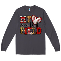 Smoke my heart is on that field baseball Long Sleeve Tee - Jasminsmagicworld