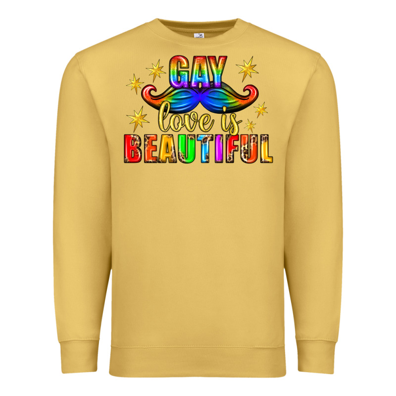 Gay Love Is Beautiful Pride Lgbtq Premium Sweatshirt by BundleAndBundleShop | Teevron