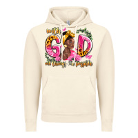 Vintage Artic with god all things are possible black woman Vintage Hoodie - LillyAllenDesigns