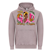 With God All Things Are Possible Black Woman Vintage Hoodie | Teevron
