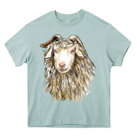 Arona Angora Goat Face Heavy Core Tee - LillyAllenDesigns