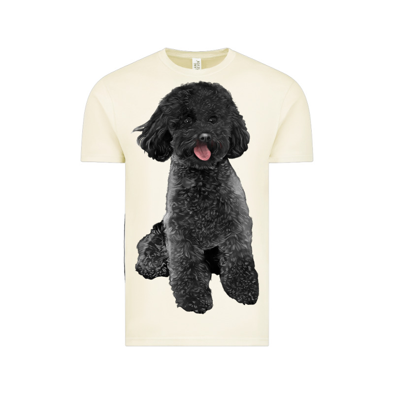 Black Poodles Dog Vintage Tee by LillyAllenDesigns | Teevron